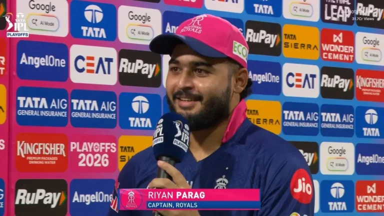 “Should have got 260”: Riyan Parag sets insanely high standards after RR storm i – IPL 2026: रियान पराग की कप्तानी में राजस्थान रॉयल्स ने सनराइजर्स हैदराबाद को रौंदा, क्वालीफायर 2 में बनाई जगह