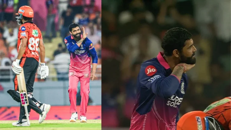 Ravindra Jadeja brings out ‘Pushpa’ celebration after dismissing Nitish Kumar Re – IPL 2024: रवींद्र जडेजा ने SRH के खिलाफ ‘पुष्पा’ स्टाइल में मनाया विकेट का जश्न